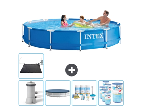 Piscina Tubular INTEX 28212GN-CB18 (6503 L - 366x76cm)