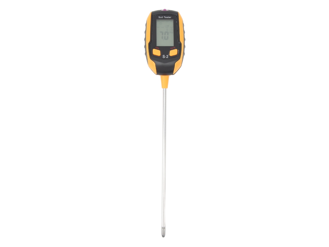 Medidor De Suelo 5 En 1: Mide La Humedad, El Ph, La Temperatura, La Iluminancia Y La Humedad Ambiental Para Jardines, Granjas Y Plantas.