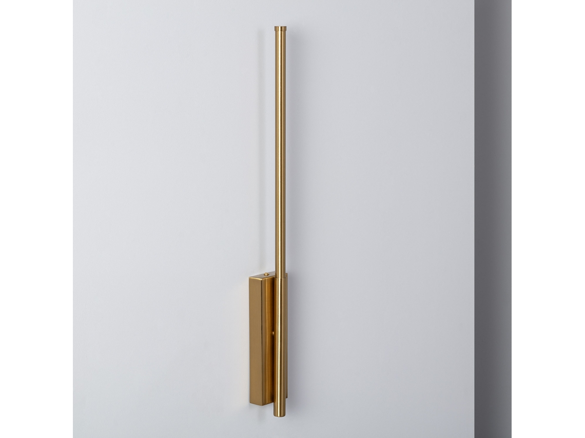Aplique De Pared Led 6w De Aluminio Jolight Dourado