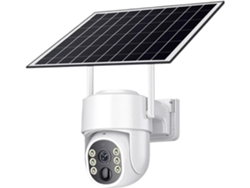 Cámara Ptz Wifi Para Exteriores, Cámara Ip Solar Inalámbrica, Hd De 8 Mp, Batería Integrada.