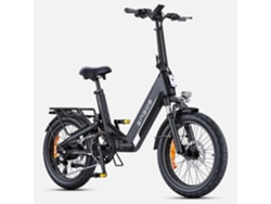 Bicicleta eléctrica Engwe L20 con motor Boost 3.0, batería de 250 W, 48 V, 13,5 Ah, neumáticos de 20 pulgadas, frenos de disco hidráulicos, certificación TUV, color negro.