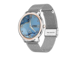 Reloj inteligente ultrafino para mujer con monitor de frecuencia cardíaca, compatible con Android e iOS. Tienda Jinyubo