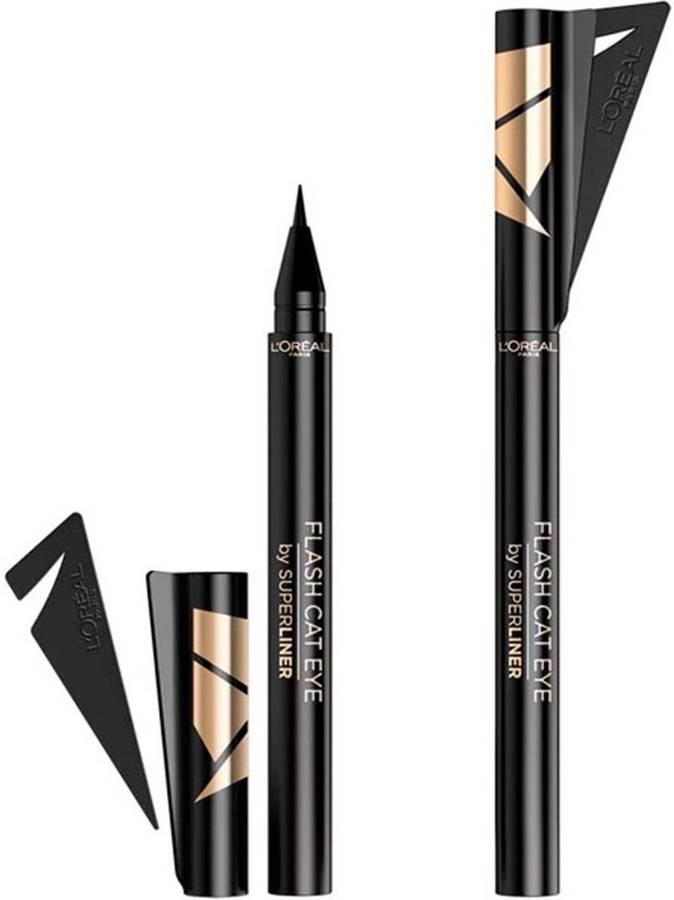 Eyeliner L'ORÉAL Superliner Flash Cat Eye 01 Negro