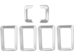 Kit De Embellecedores De Parrilla Para Los Modelos Suzuki Jimny Jb64 Y Jb74 Fabricados Entre 2019 Y 2024.