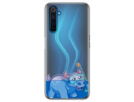Carcasa Realme 6 Pro TUMUNDOSMARTPHONE Dibujos Transparente Multicolor