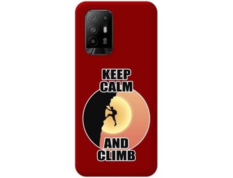 Carcasa para Oppo A94 5G TUMUNDOSMARTPHONE Silicona Líquida Dibujos Rojo