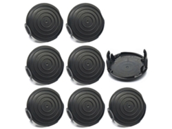 Tapa de repuesto para carrete, 8 piezas, para Harbor Freight Bauer 20115e, con tapa D6t.