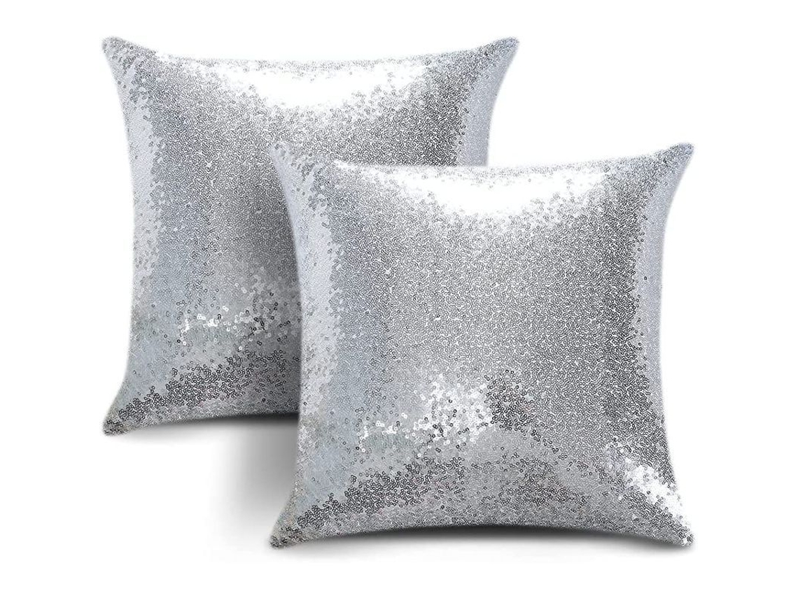 2026altiro-funda De Cojín De Lujo Con Lentejuelas De Seda Brillante Para Sofá Decorativo, Cama, Sala De Estar, Boda, Fiesta