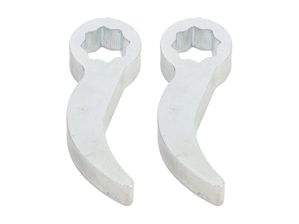 Cabezal adaptador de palanca de 8 puntos para llave de carraca de 1/2 pulgada (2 unidades)