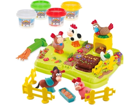 Plastilina PLAYGO Juego Granja