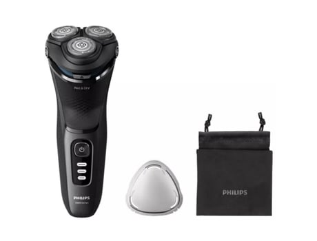 Maquinilla de afeitar PHILIPS rech. Afeitadora serie 3000 100% impermeable /4 S3244-12 - PHILIPS