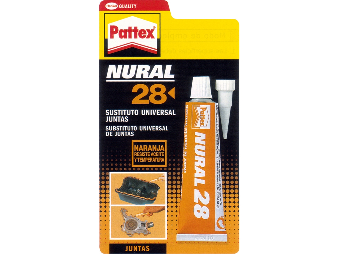 Nural- 28 Naranja (Tubo 40 cm³.) HENKEL