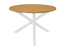 Maison Exclusive - Juego De Muebles De Comedor 5 Piezas Mdf Blanco