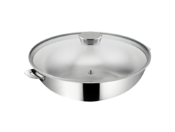 Wok con tapa 26cm acero inoxidable 12138042026 - LAGOSTINA