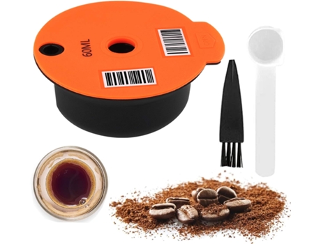 Filtro de café reutilizable, cápsulas de café recargables (60 ml)