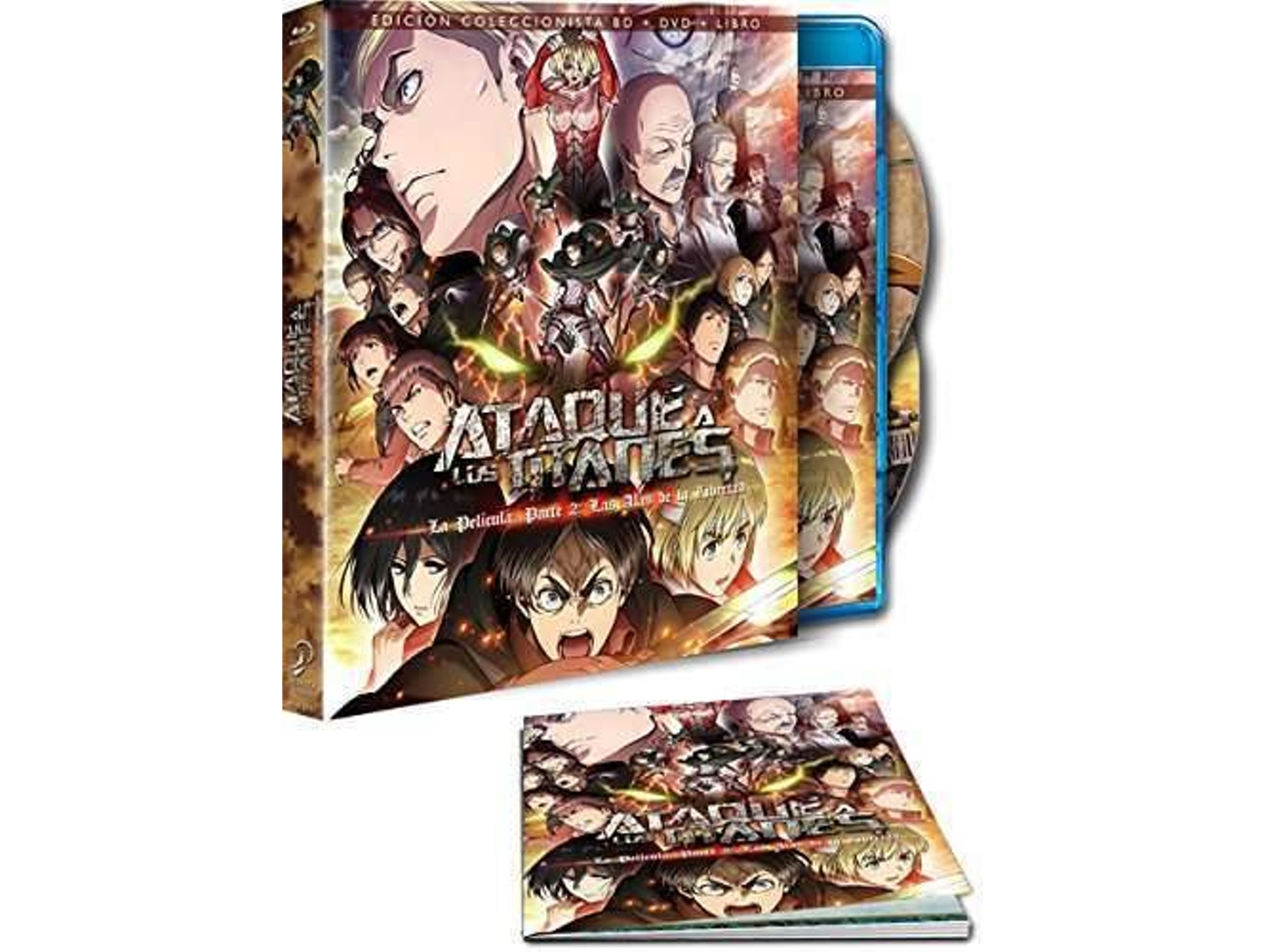Blu-Ray Ataque A Los Titanes. La Película. Parte 2. Las Alas De La Libertad.
