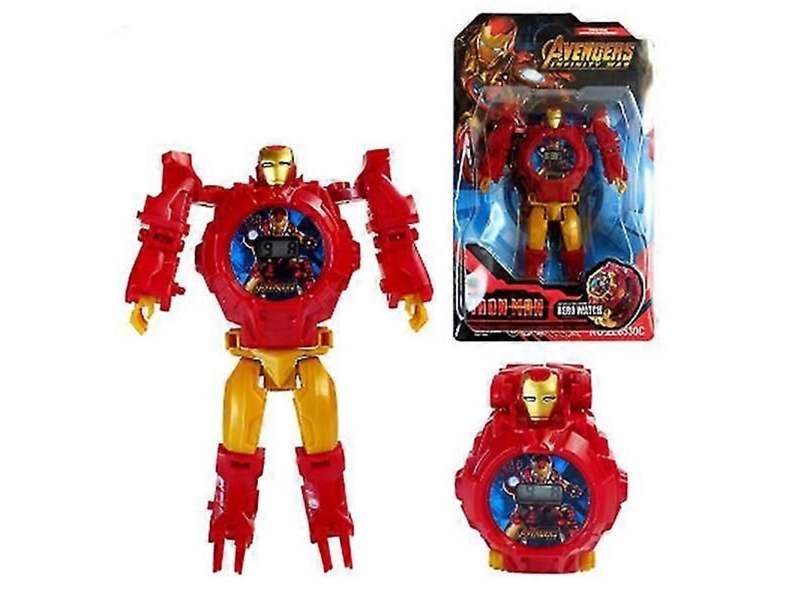 Relógio Infantil 3d Com Projeção, Robô Transformador, Brinquedo Eletrônico, Desenho Animado Para Meninos E Meninas - Novidade