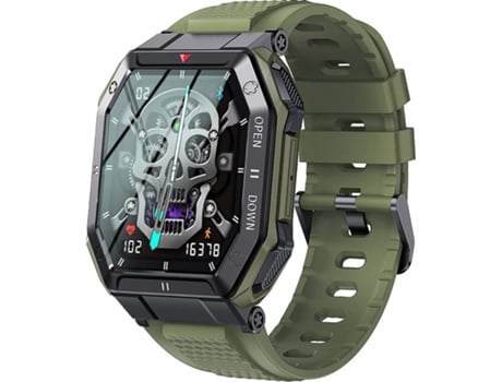 CHRONUS SB-230203-13FM Smartwatch, Pantalla Táctil de 1,7 Pulgadas con Fitness Tracker, Presión Arterial y Oxígeno, Compatible con Android iPhone i...
