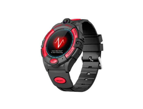 EKO Reloj Conectado 4G GPS Cámara Impermeable IPX7 con Brújula Negro / Rojo