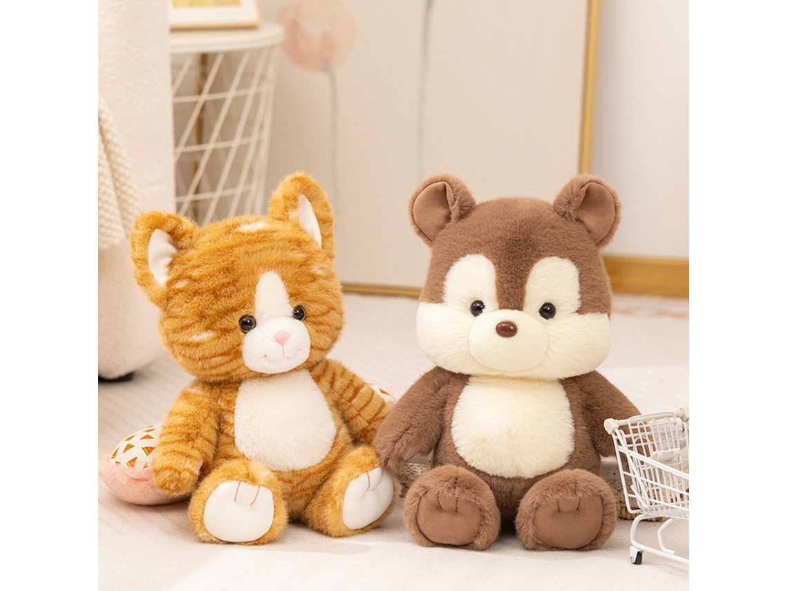 Peluche de elefante Meigehai, animal del bosque, juguete adorable CHABERLU