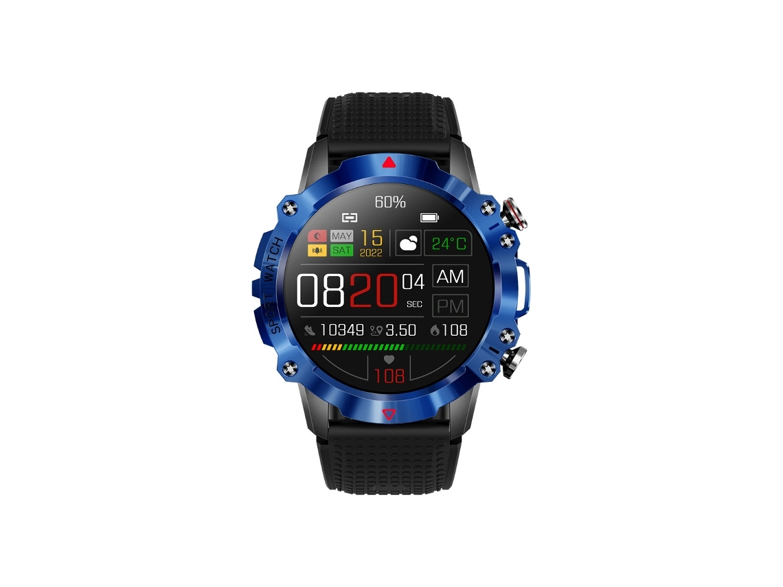 Reloj Inteligente Kr10 Azul