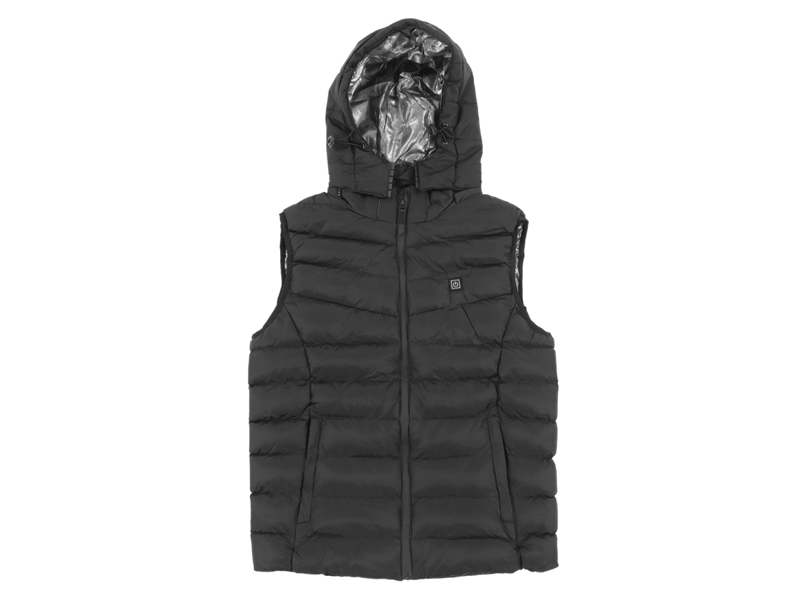 Chaleco Calentador Eléctrico Impermeable Con 3 Niveles Ajuste Temperaturas Para Mujer Y Hombre Xxl
