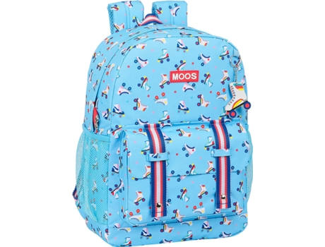 Mochila SAFTA P/ Portátil 15.6 Moos Rollers Azul