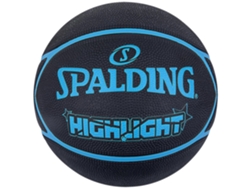 Balon de Baloncesto SPALDING (7 - Goma - Negro)