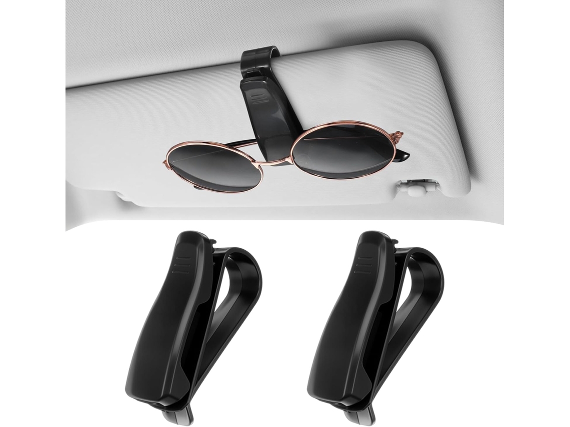 Clip Soporte Gafas Sol Para Salpicadero Coche, Operación 1 Mano