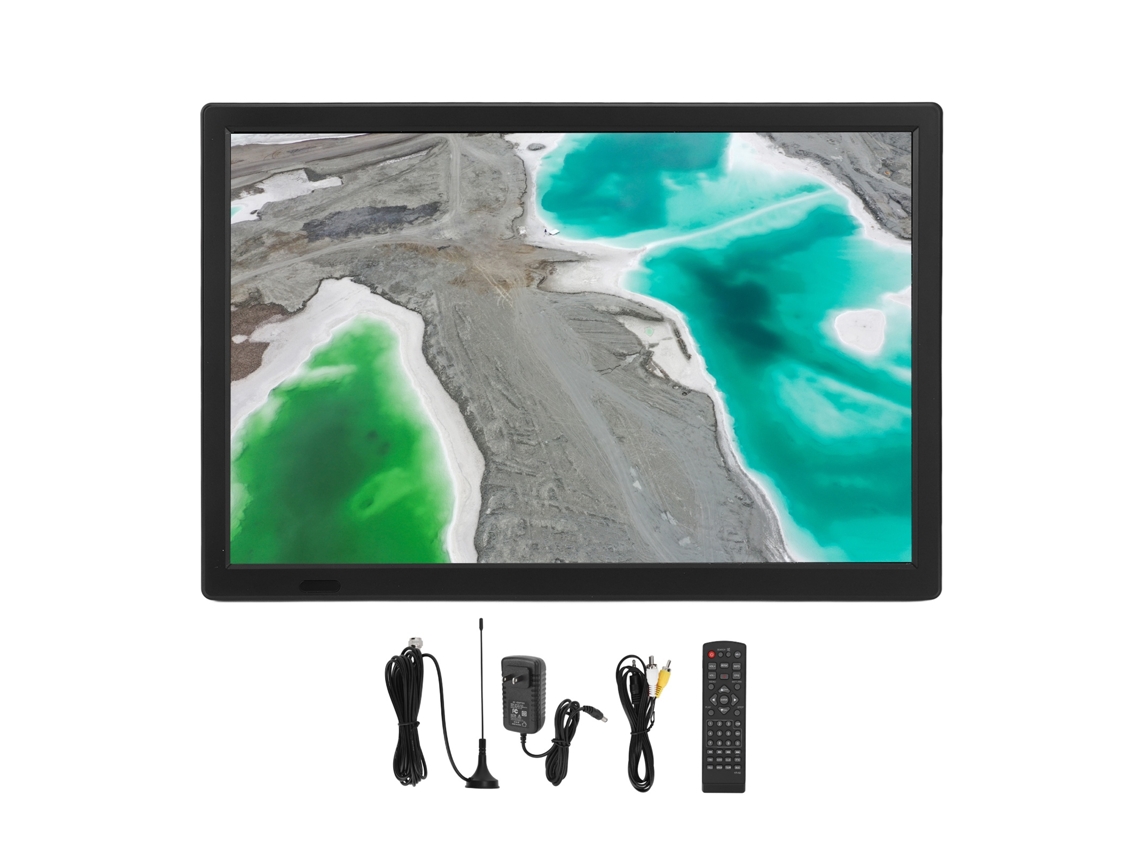 Reproductor De Tv Led Digital Atsc Portátil De 15.5 Pulgadas Con Alta Sensibilidad 110-220v