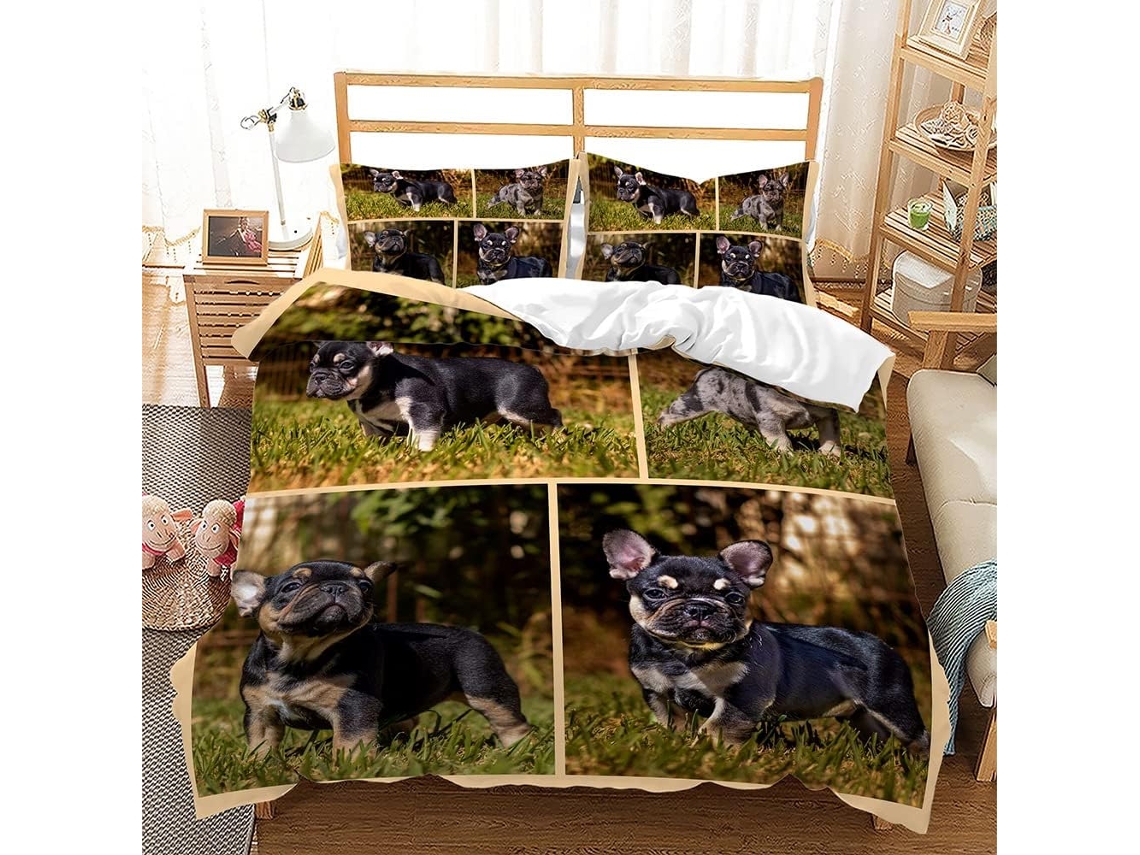 Juego Ropa Cama Funda Nórdica Microfibra Juego Almohada 135 X 200 Cm 50 75 220 240
