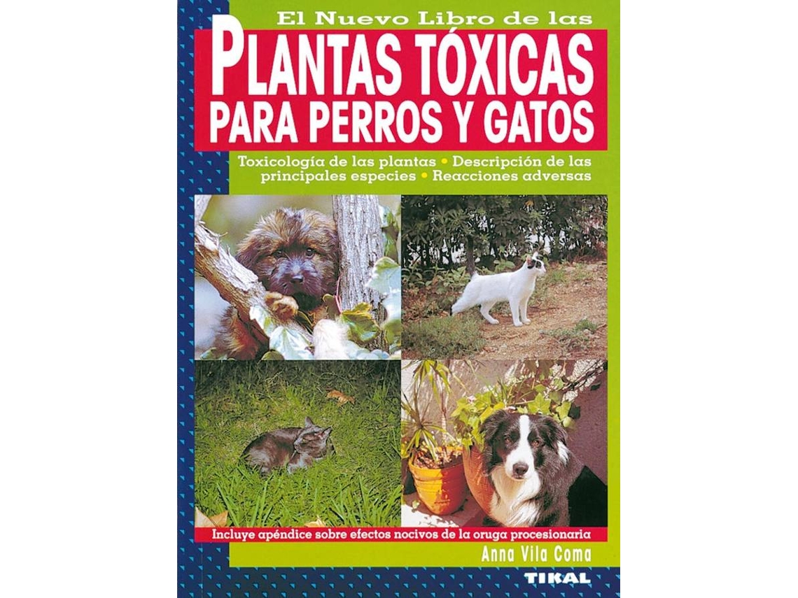 Libro Plantas Tóxicas Para Perros Y Gatos de Anna Vila Coma (Español)