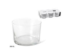 Vasos sidra mini 23cl 6p. lote 6