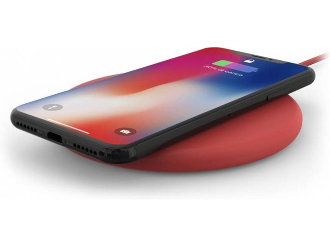 Cargador PHILO Qi Pad Rojo