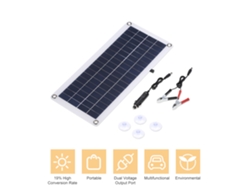 2026-panel Solar 20w Dc 5v/18v Doble Salida Con 2 Puertos Usb Y Carga De Coche Ip65 Regulador Pwm Inteligente 12v/24v
