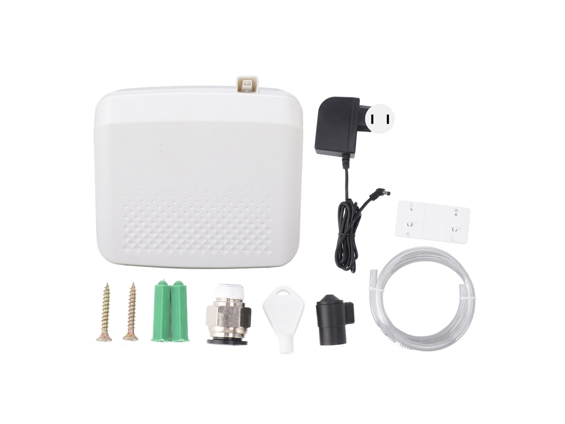 Difusor de aromas de 800 ml con Bluetooth, color blanco, enchufe estadounidense de 100-240 V.