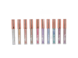 2ml 10 Peças Sombra De Olhos Liquida Com Efeito Metalico E Brilhante Para Maquiagem
