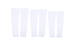 Mangas de enfriamiento con protección solar para ciclismo al aire libre unisex Xt-001 blanco