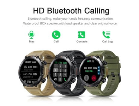 Reloj inteligente HD con llamada Bluetooth de 1,39 pulgadas para hombre, Monitor de seguimiento de actividad/deporte, reloj inteligente de 400mAh p...