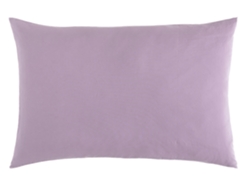Funda de Almohada NATURALS Funda Almoahda Lila Fabricado Beige (45x155)