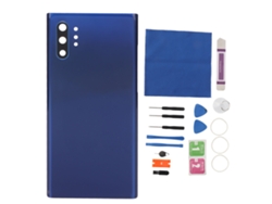 Tampa De Vidro Traseira Com Lente De Câmera Pré-montada E Kit De Reparo Para Samsung Galaxy Note 10 Plus Sm N975 Azul