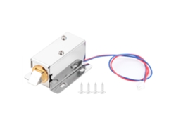 Cerradura Electromagnética Miniatura De 12 V Para Armarios, Cajones, Cajas, Control Eléctrico, Fácil Instalación.
