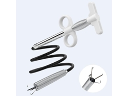 Herramienta De Soporte Flexible Con 4 Garras Retráctiles Para Limpiar Desagües En Cocinas, Baños Y Duchas.
