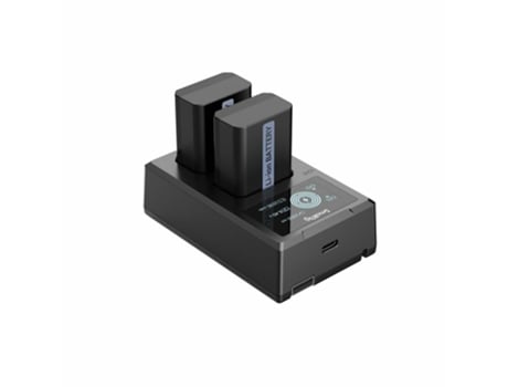 Kit x2 Baterias e Carregador SMALLRIG NP-FW50 para Máquina Fotográfica Sony (Capacidade: 1030 mAh - 7,4 V)
