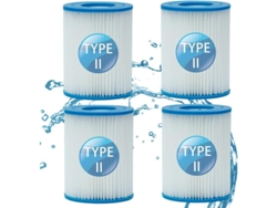 Filtro Para Piscina Bestway 58094, Tipo Ii, Filtro Para Piscina (4 Unidades)