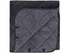 Manta Térmica Impermeable Grande Para Acampar Con Forro De Sherpa, Resistente Al Viento, Para Exteriores, Para Climas Fríos De Invierno, 140