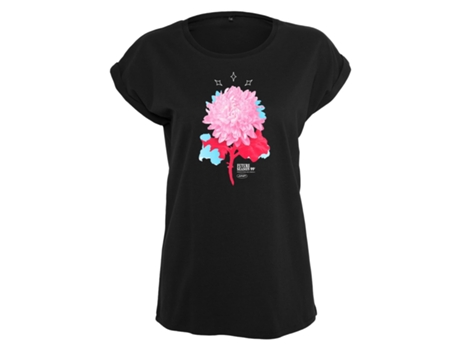 Camiseta para Mujer MISTER TEE (M - Algodón - Negro)
