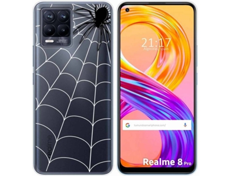 Carcasa Realme 8 4G / 8 Pro TUMUNDOSMARTPHONE Araña Multicolor