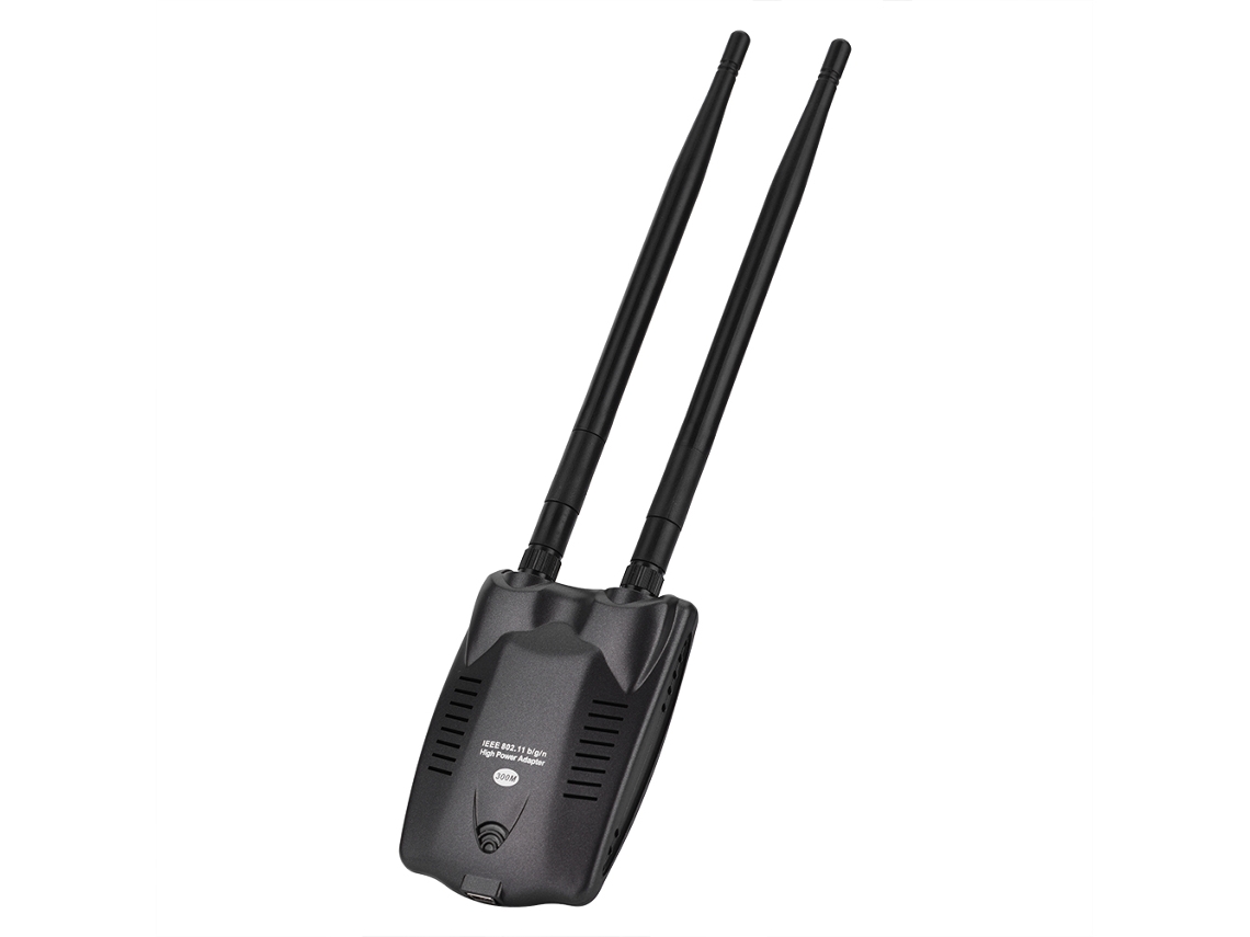 Tarjeta De Red Inalámbrica Usb De 300 Mbps Con Doble Antena 802.11n