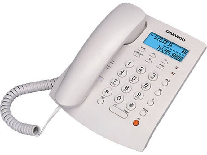 Teléfono fijo Con Cable DAEWOO DTC-310 blanco